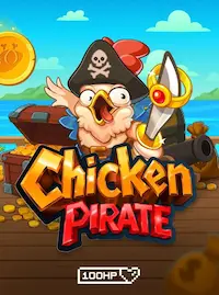 Chicken Pirate crash game at XE66 COM